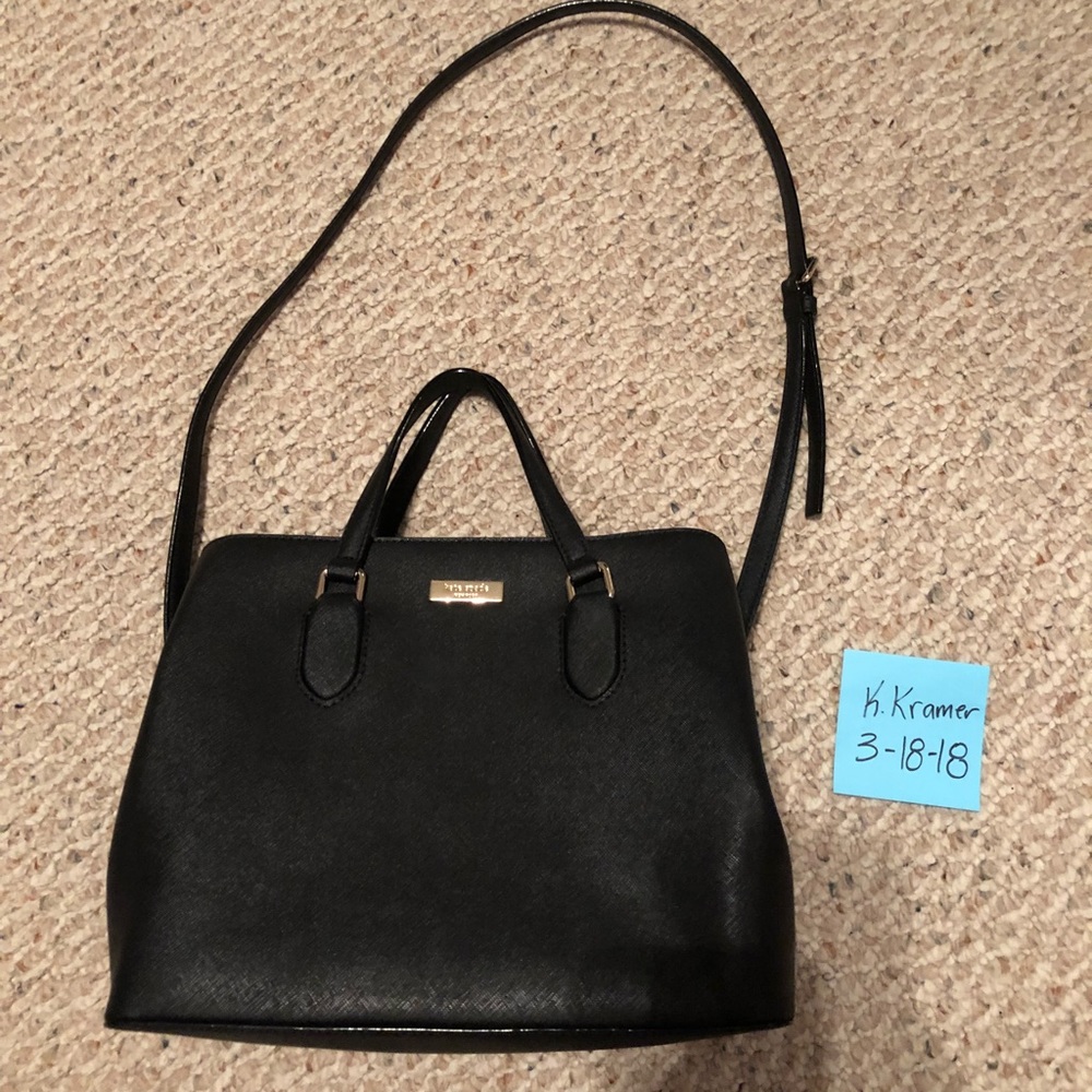 Solid Black Kate Spade Laurel Way Evangeline